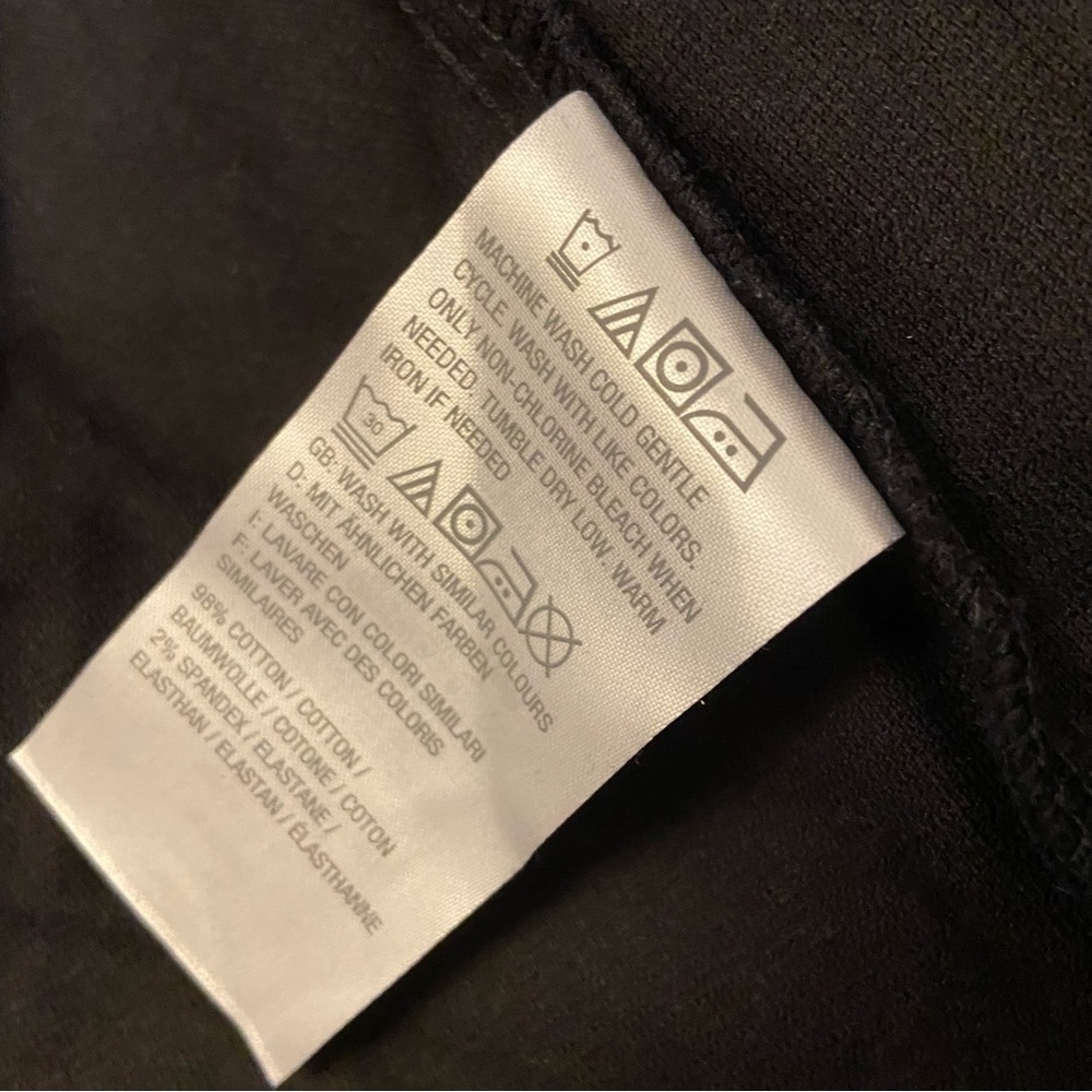 Denim & Co. black velvet oversized jacket - Picture 5 of 5